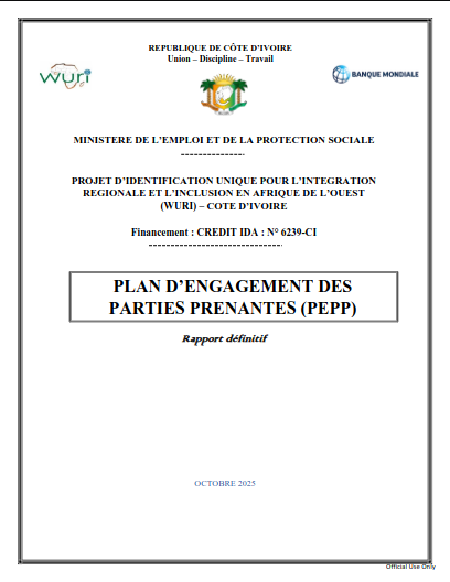 Plan d'Engagement des Parties Prenantes Projet WURI